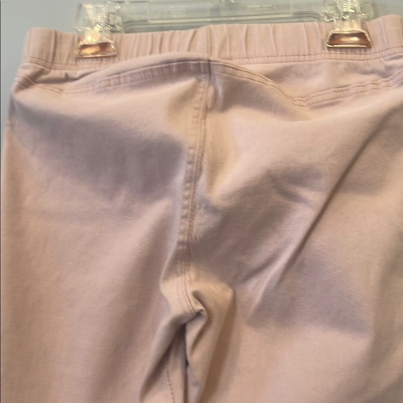 Pink Moto Style Pants with Zipper Details - Picture 5 of 6